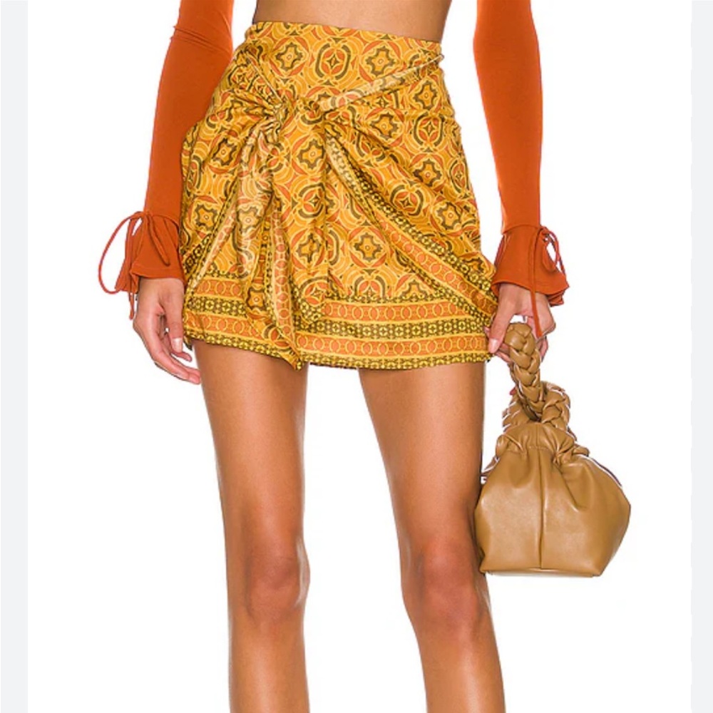 Free People X Revolve Imogen Sarong in Turmeric